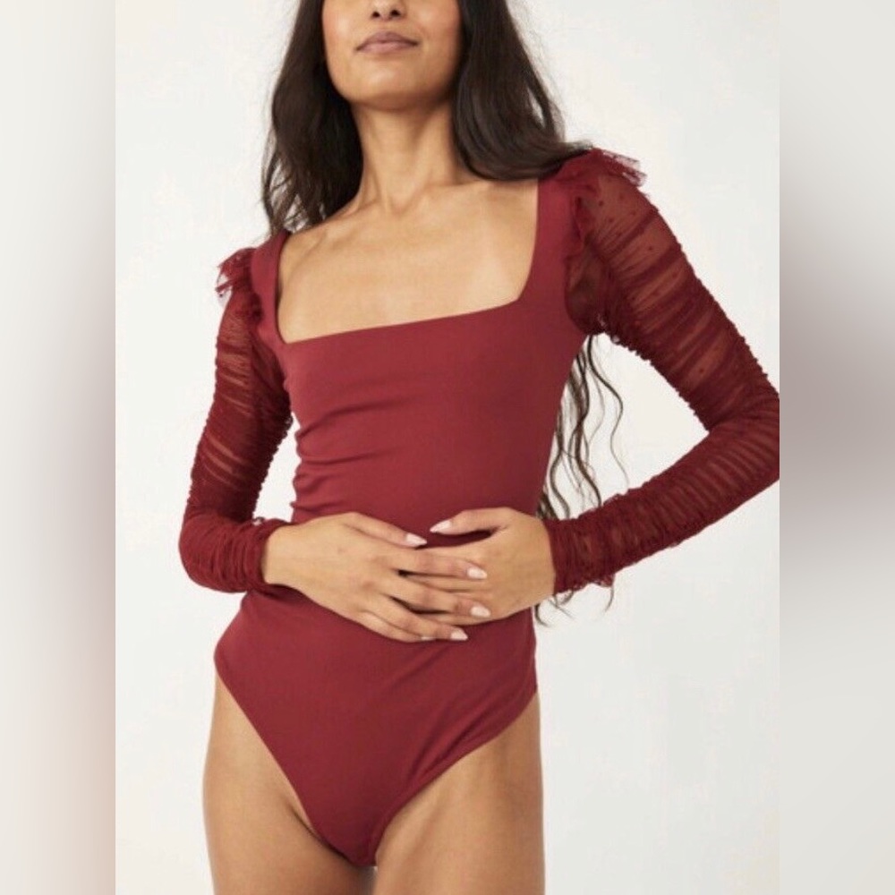 NWT Free People Must Be Love Bodysuit